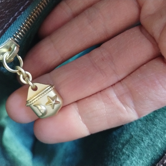 Barry Kieselstein- Cord Vintage Moonstar Kelly Handbag Brown - Picture 7 of 16